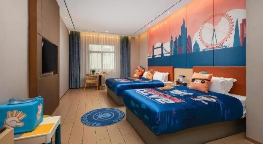 Bed in Quanzhou Binhai Hotel