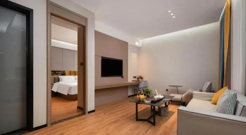 Bed in Quanzhou Binhai Hotel Bed in Quanzhou Binhai Hotel