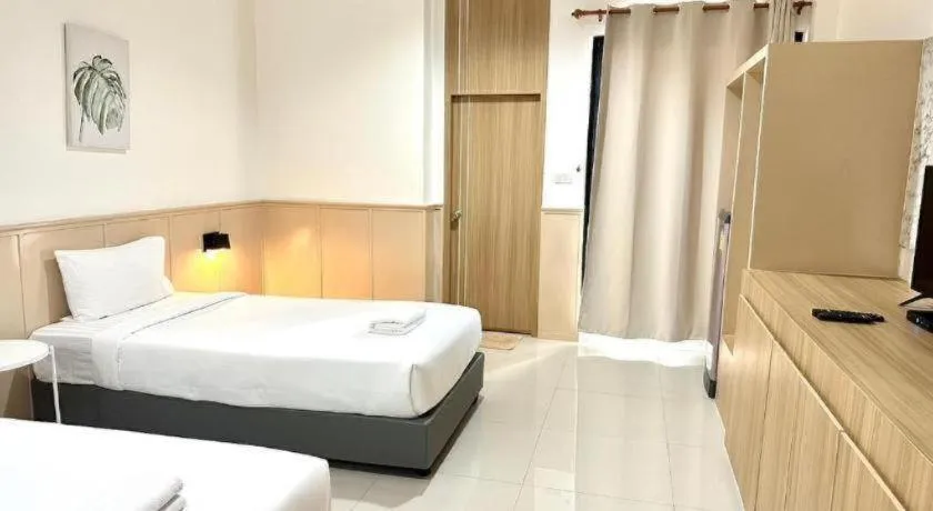 Bed in Grand PL Ville Hotel