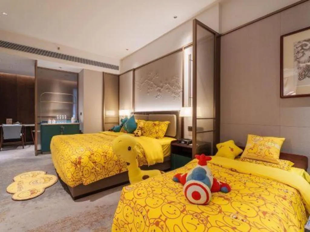 Bed in Dongguan Yingbin Hotel