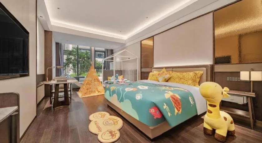 Bed in Dongguan Yingbin Hotel