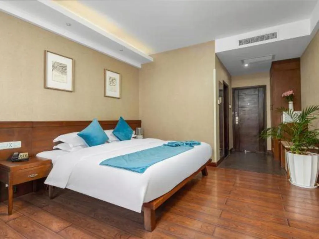 Bed in Lijiang Ziyue Hotel