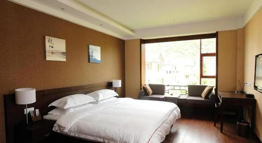 Bed in Lijiang Ziyue Hotel