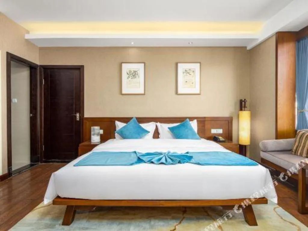 Bed in Lijiang Ziyue Hotel