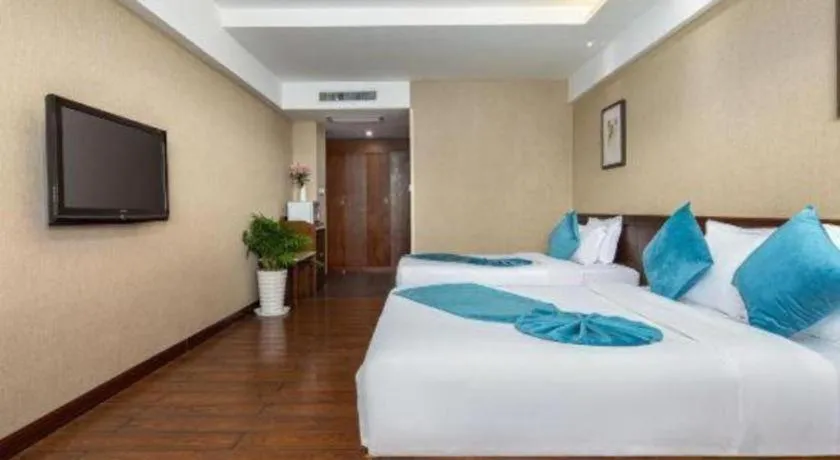 Bed in Lijiang Ziyue Hotel