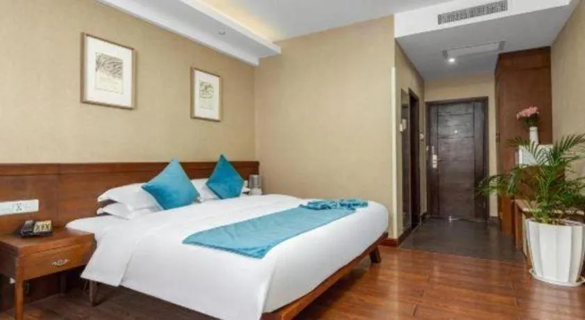 Bed in Lijiang Ziyue Hotel