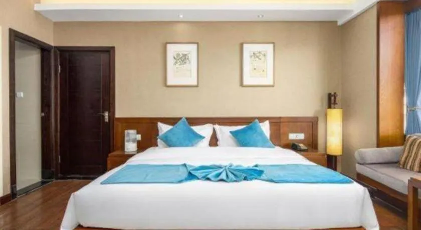 Bed in Lijiang Ziyue Hotel