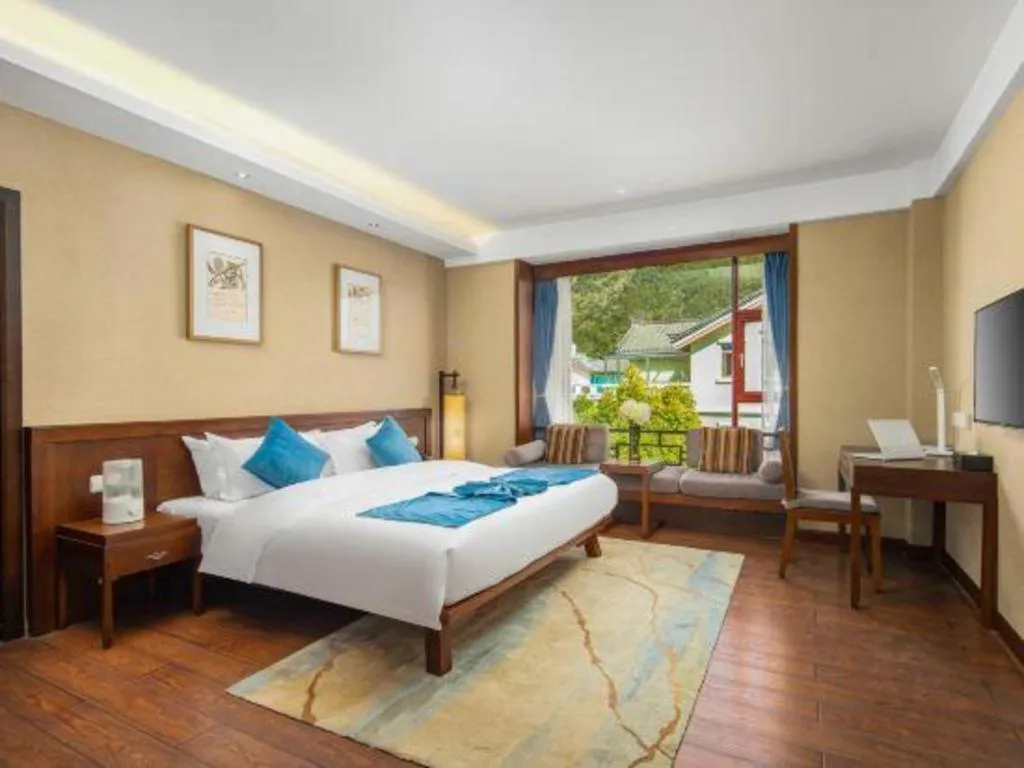 Bed in Lijiang Ziyue Hotel