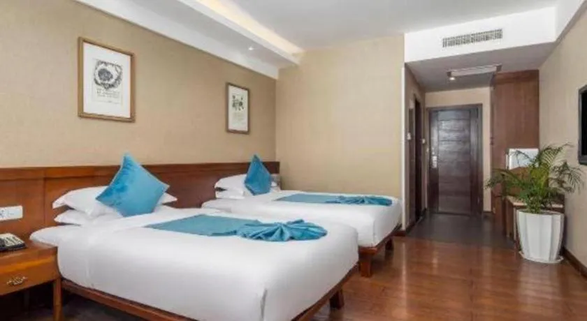 Bed in Lijiang Ziyue Hotel