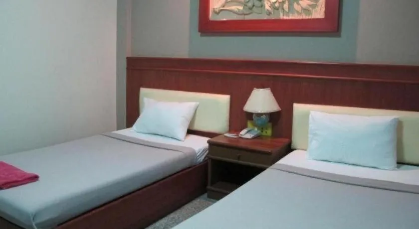 Bed in Picnic Sriracha Hotel