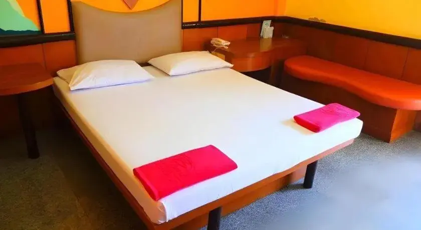 Bed in Picnic Sriracha Hotel Bed in Picnic Sriracha Hotel