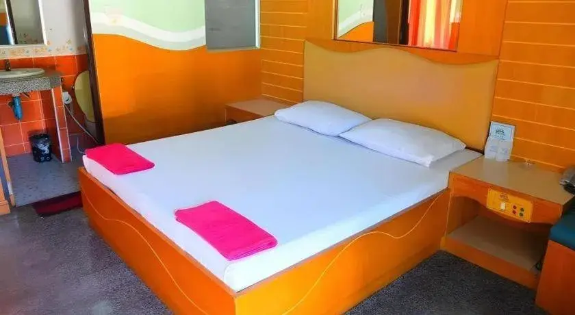 Bed in Picnic Sriracha Hotel Bed in Picnic Sriracha Hotel