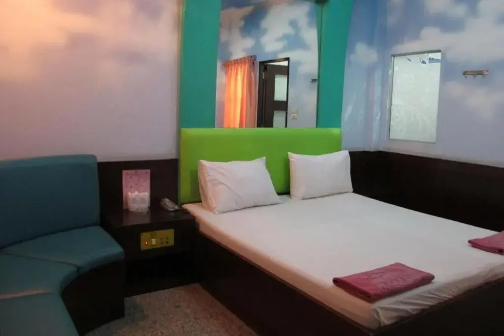 Bed in Picnic Sriracha Hotel Bed in Picnic Sriracha Hotel