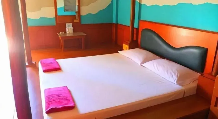 Bed in Picnic Sriracha Hotel Bed in Picnic Sriracha Hotel