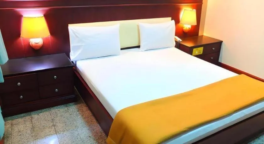 Bed in Picnic Sriracha Hotel