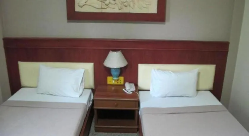 Bed in Picnic Sriracha Hotel