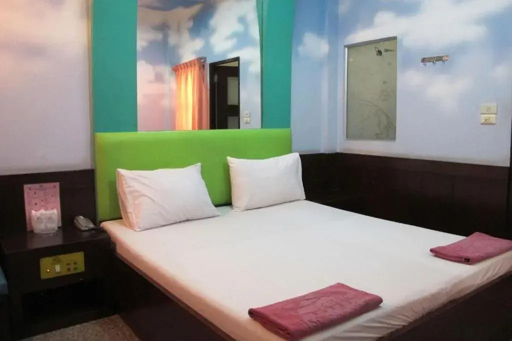 Bed in Picnic Sriracha Hotel Bed in Picnic Sriracha Hotel