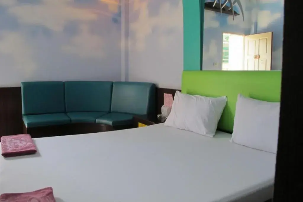 Bed in Picnic Sriracha Hotel Bed in Picnic Sriracha Hotel