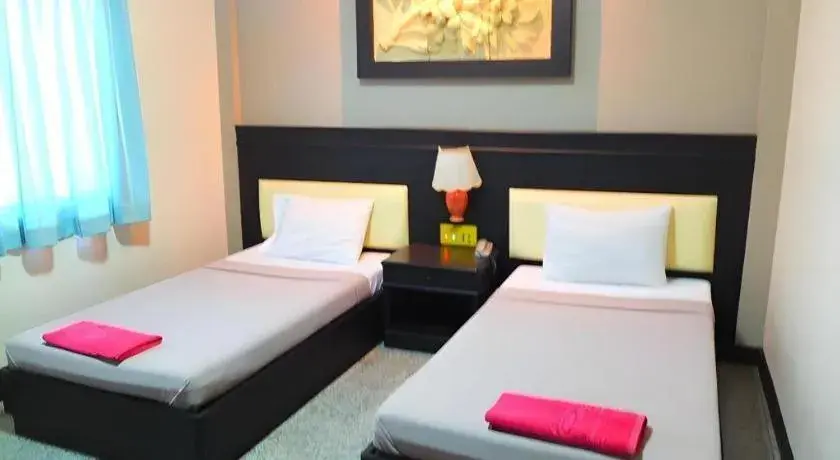 Bed in Picnic Sriracha Hotel Bed in Picnic Sriracha Hotel