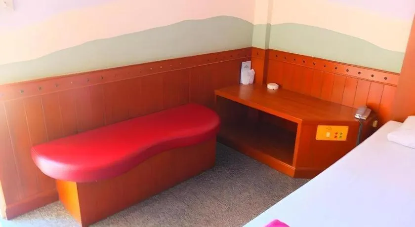 Bed in Picnic Sriracha Hotel