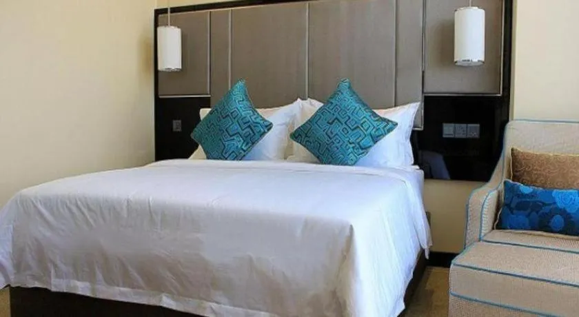 Bed in Pacific Regency Hotel Shenyang