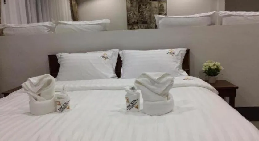 Bed in The Key Hotel