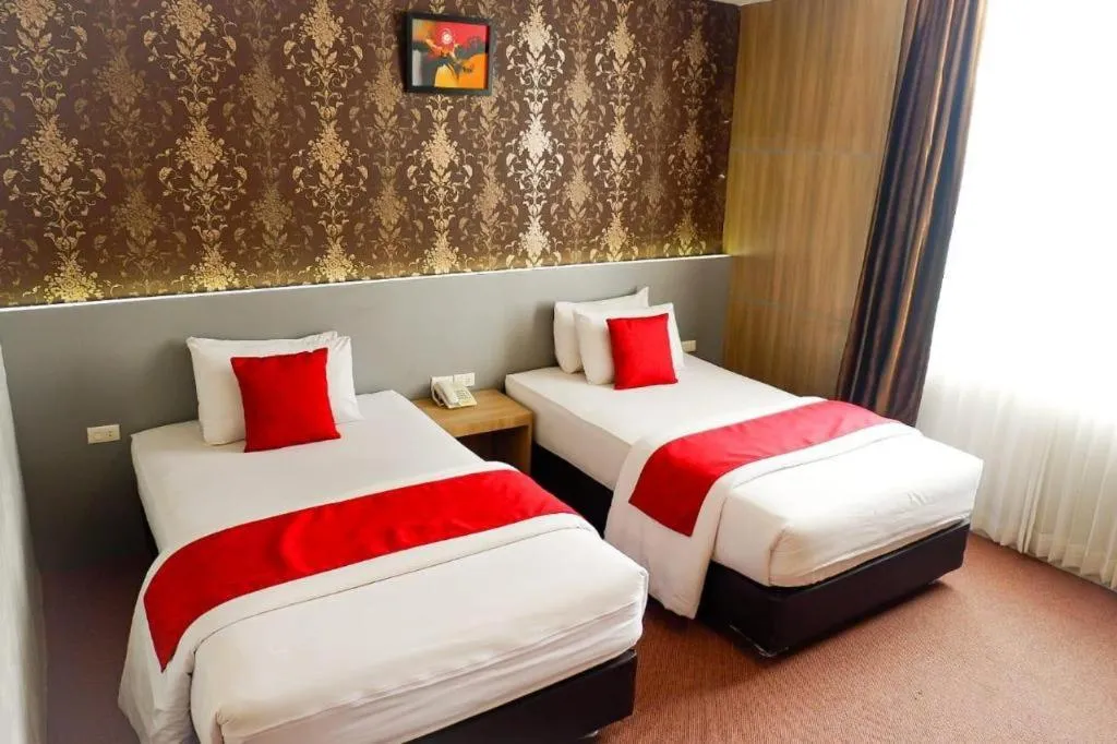 Bed in Hotel Mekkah Banda Aceh