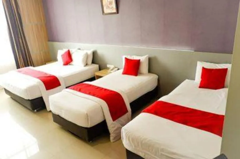 Bed in Hotel Mekkah Banda Aceh