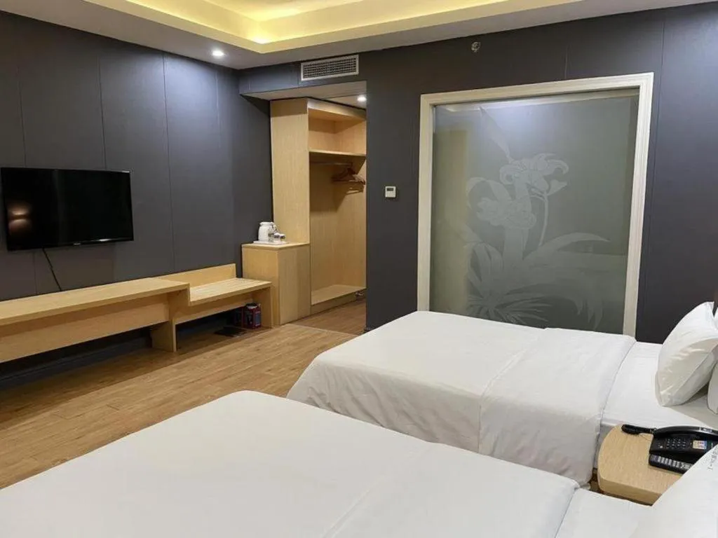 Bed in 7 Days Inn Fucheng Wu Gongci Gaodeng East Street Binjiang Road