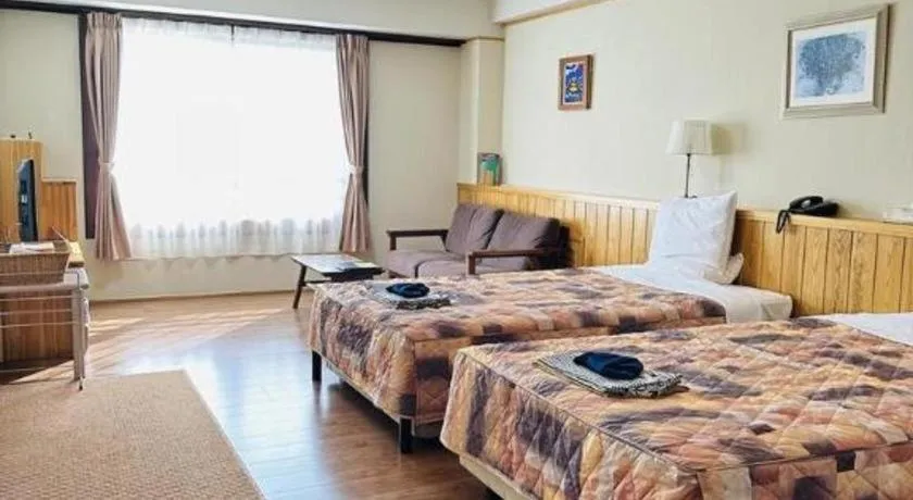 Bed in Kirishima Onsen Ryokojin Sanso