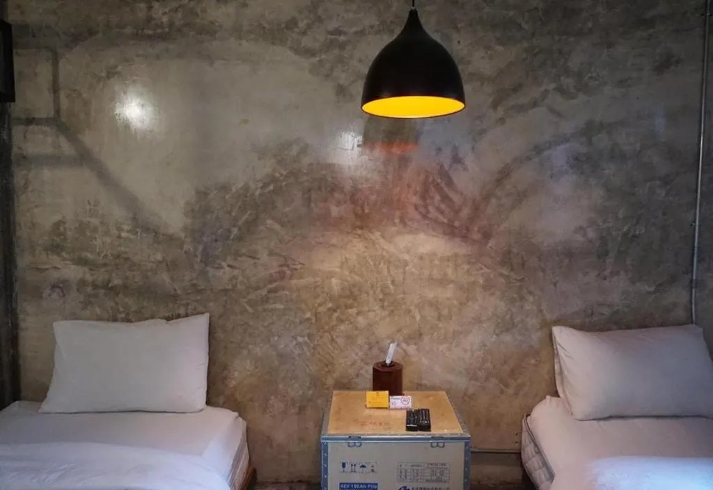 Bed in Huen Chang Puek Hotel