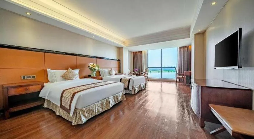 Bed in Auspicious Hotel