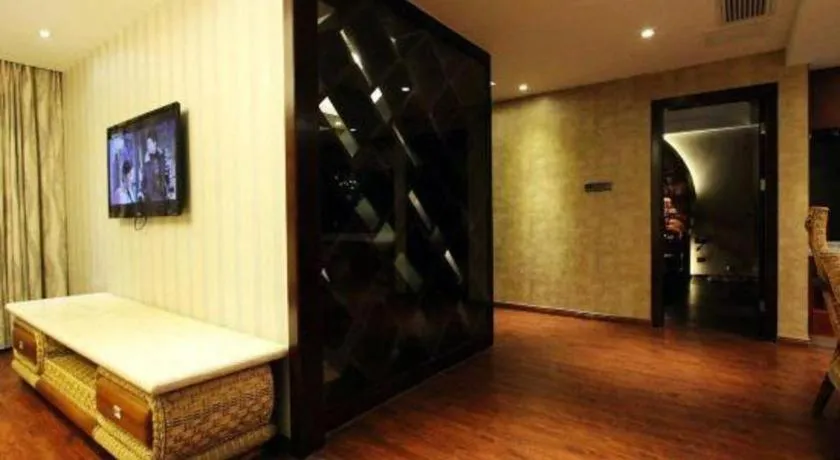 Bed in Fuzhou Chuanjie Hotspring and Golf Club Hotel