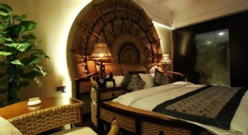 Bed in Fuzhou Chuanjie Hotspring and Golf Club Hotel