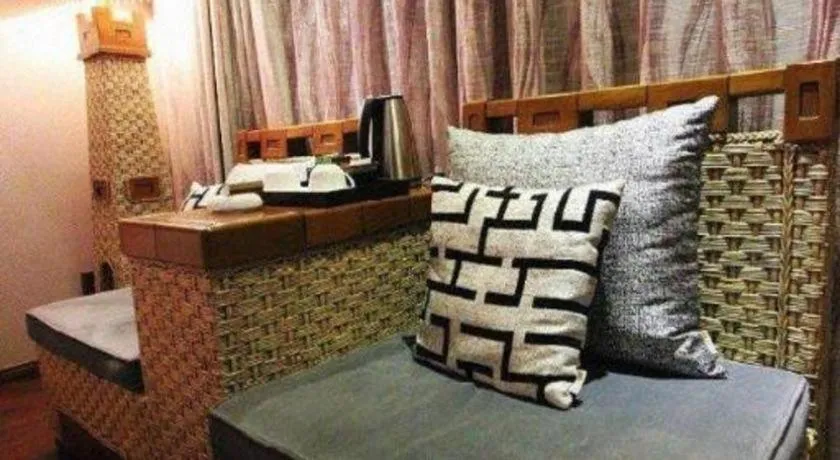 Bed in Fuzhou Chuanjie Hotspring and Golf Club Hotel