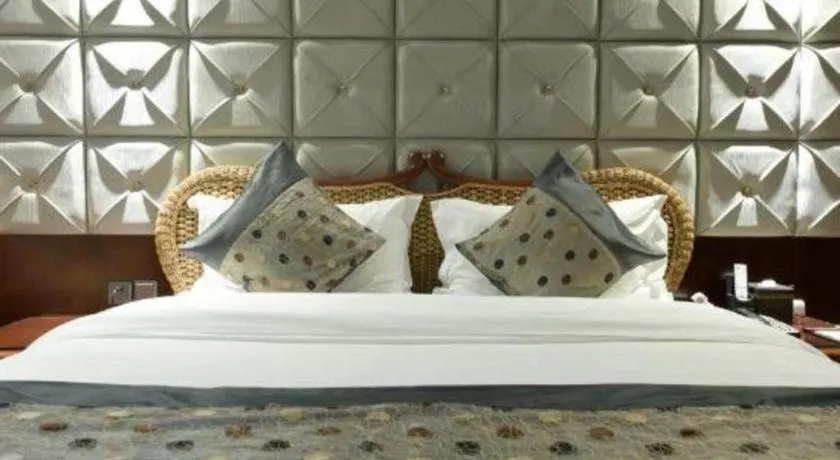 Bed in Fuzhou Chuanjie Hotspring and Golf Club Hotel