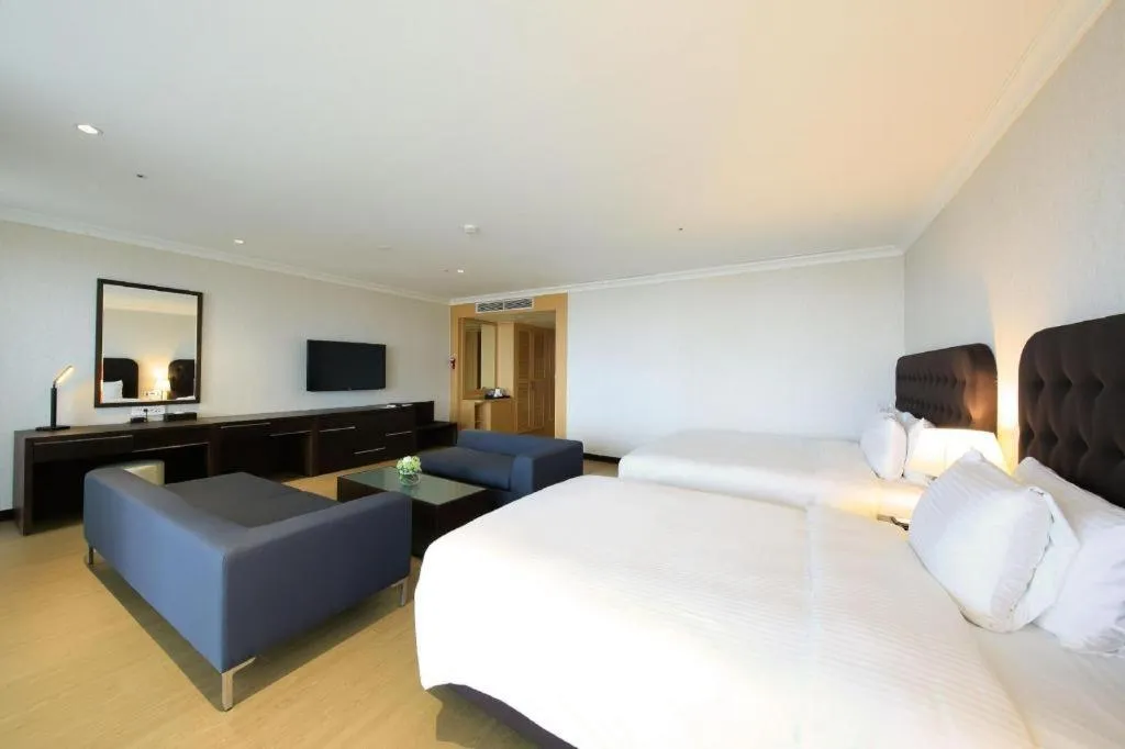 Bed in Jeju Booyoung Hotel