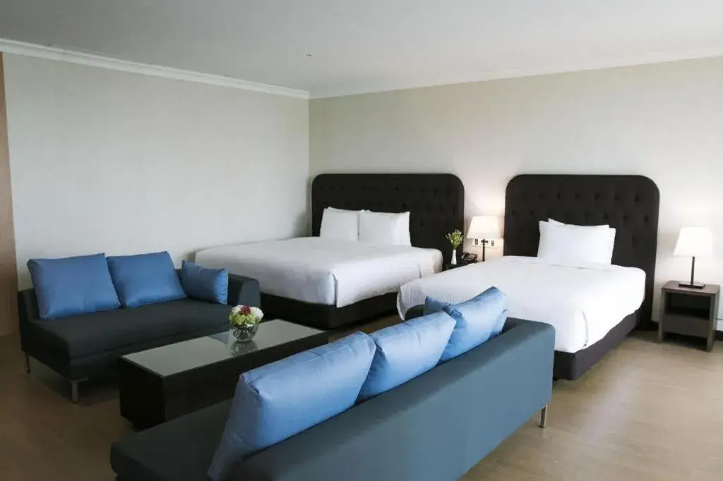 Bed in Jeju Booyoung Hotel Bed in Jeju Booyoung Hotel