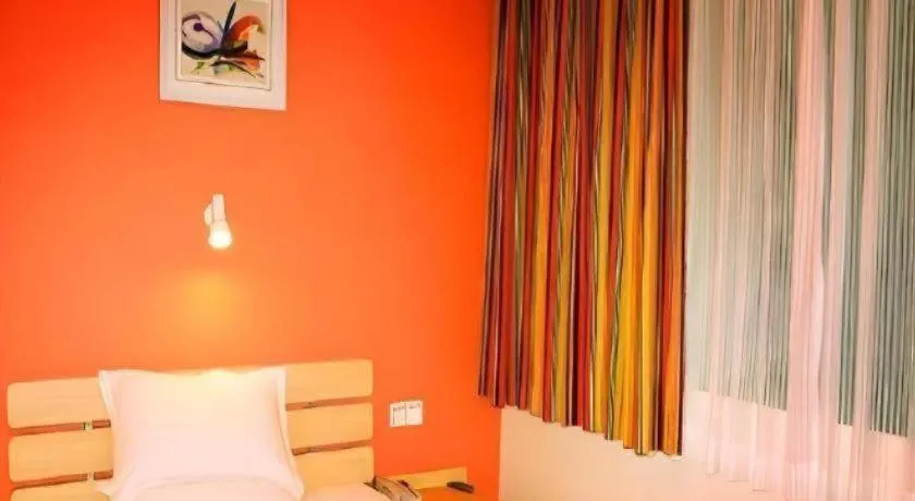 Bed in 7 Days Inn Jixian County Baowei Road