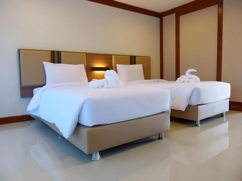 Bed in The Impress Nan Hotel