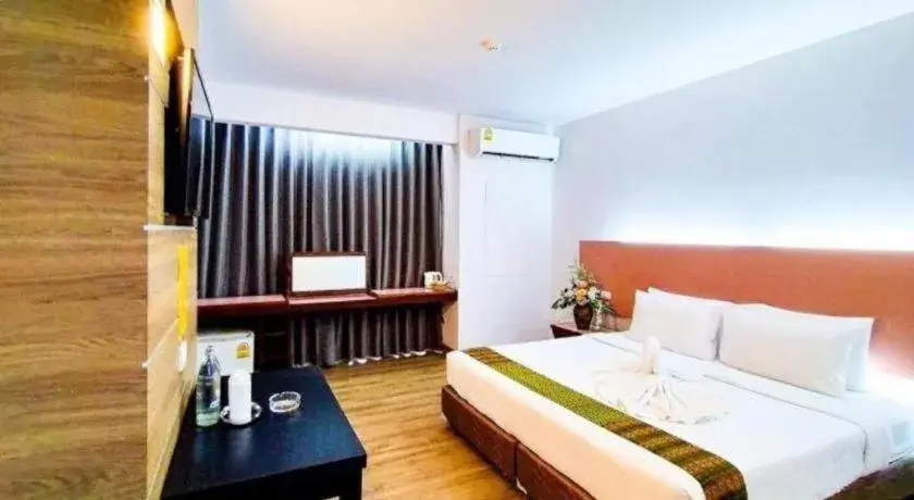 Bed in Mayflower Grande Hotel Bed in Mayflower Grande Hotel