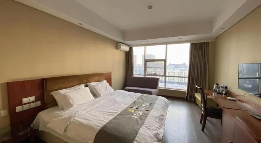 Bed in Qingdao TianRun JinWang Hotel