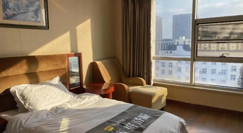 Bed in Qingdao TianRun JinWang Hotel