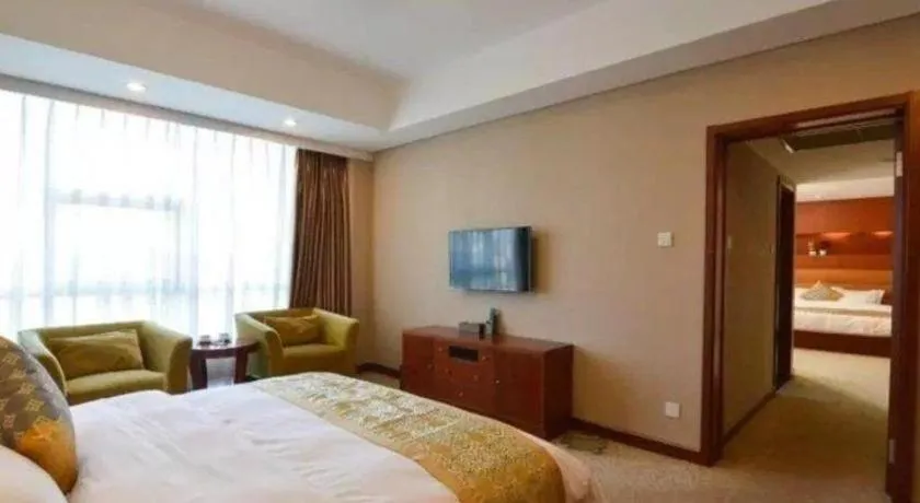 Bed in Qingdao TianRun JinWang Hotel