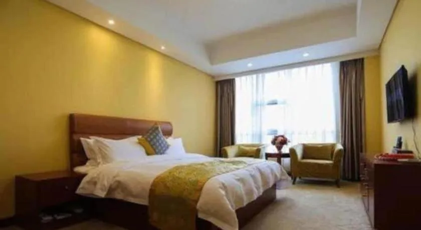 Bed in Qingdao TianRun JinWang Hotel