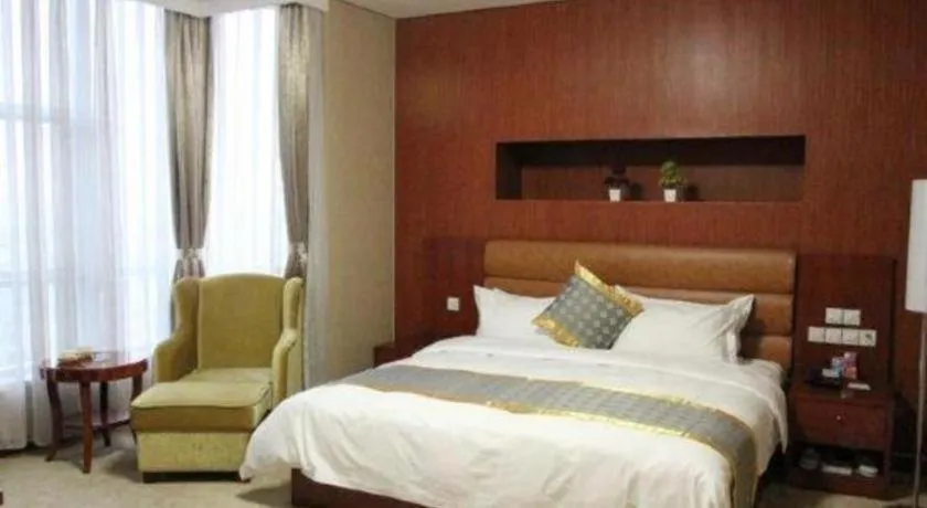 Bed in Qingdao TianRun JinWang Hotel