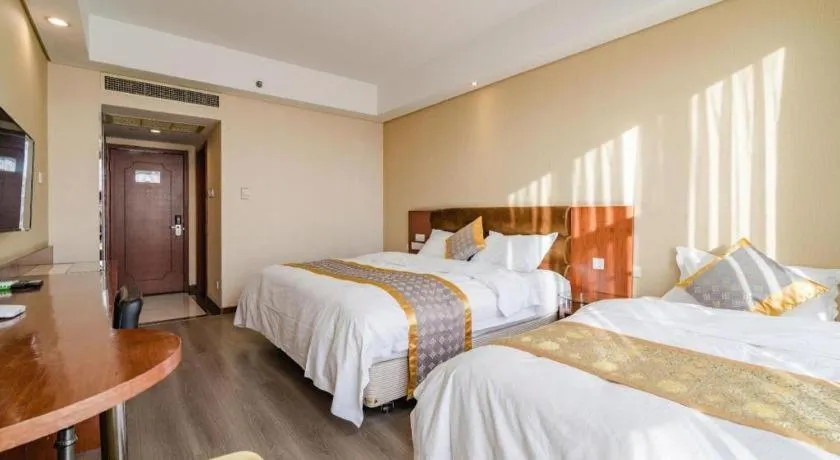 Bed in Qingdao TianRun JinWang Hotel