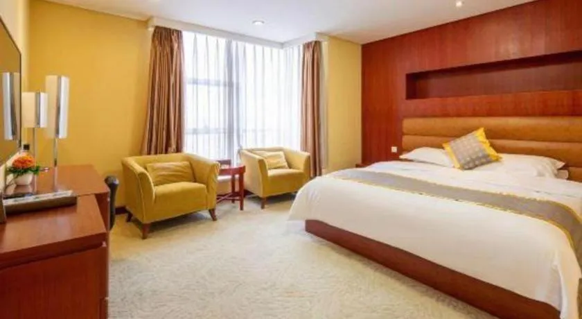 Bed in Qingdao TianRun JinWang Hotel