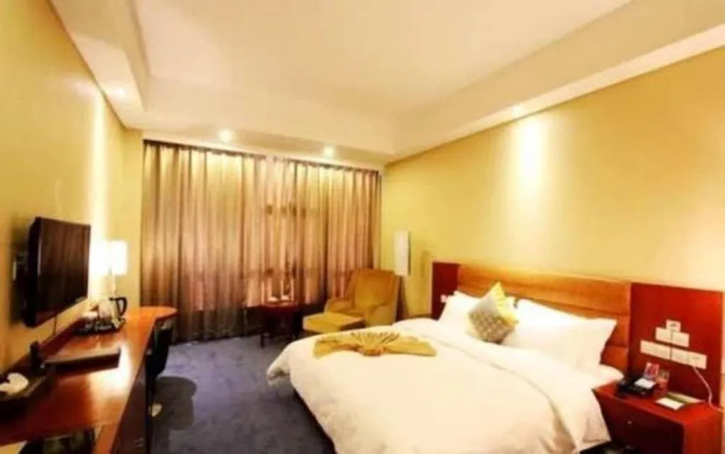 Bed in Qingdao TianRun JinWang Hotel