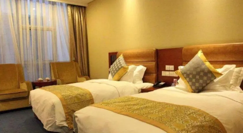 Bed in Qingdao TianRun JinWang Hotel